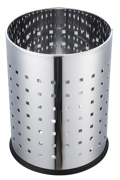 Stationery Dustbin – 18 liters Chrome Stationery Dustbin – 18 liters Chrome